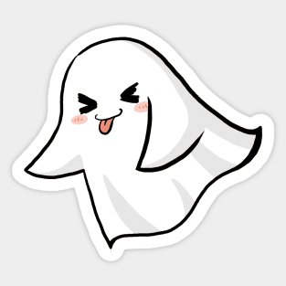 Smiling Friends -Ghost Sticker